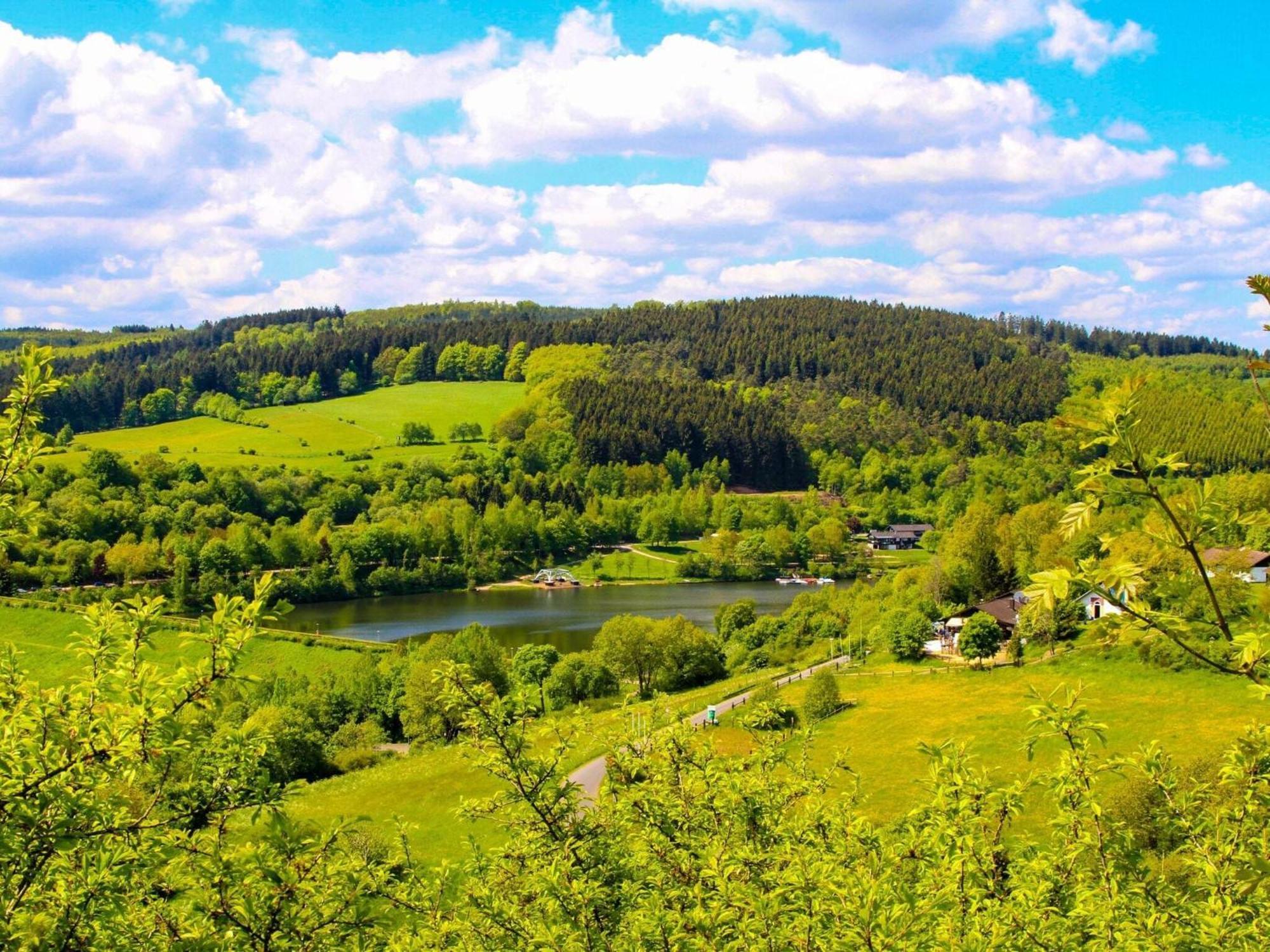 Idyllic Bungalow In Feusdorf With Forest View Екстериор снимка